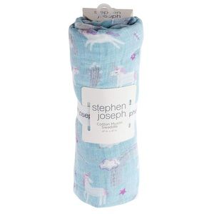 Unicorn Cotton Muslin Swaddle blanket